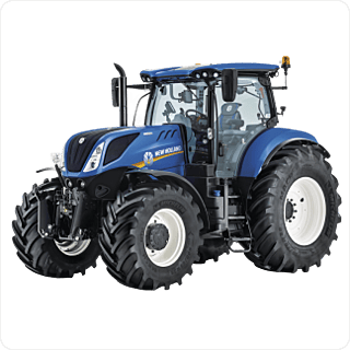 მაღალი წარმადობის New Holland T7.260